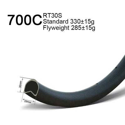 700c 30mm deep tubular rims