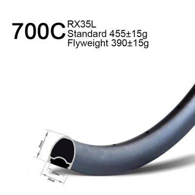 700c 35mm deep tubeless rims