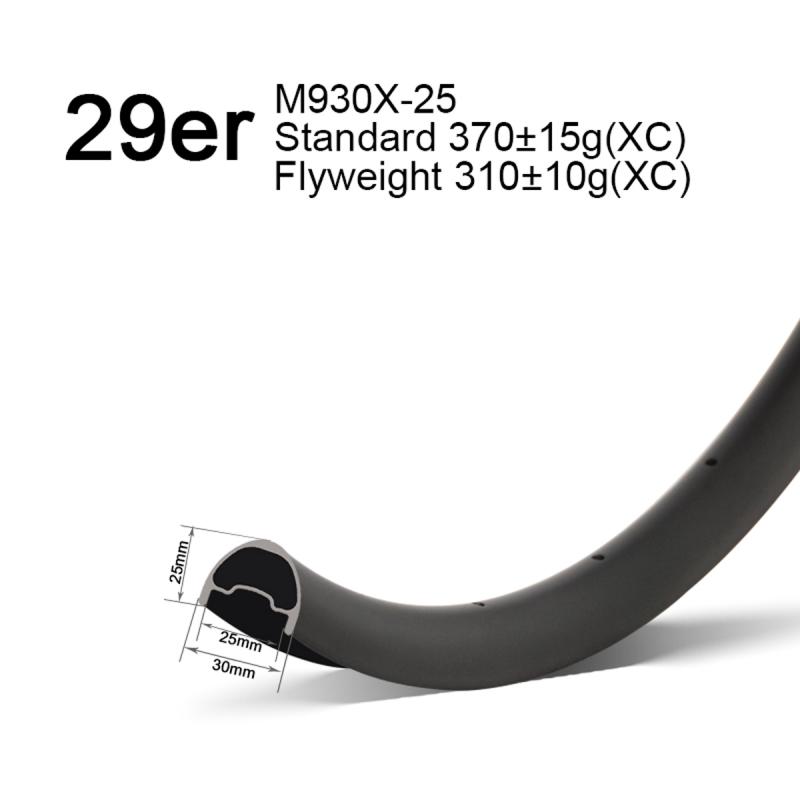 30mm wide 29er xc rims