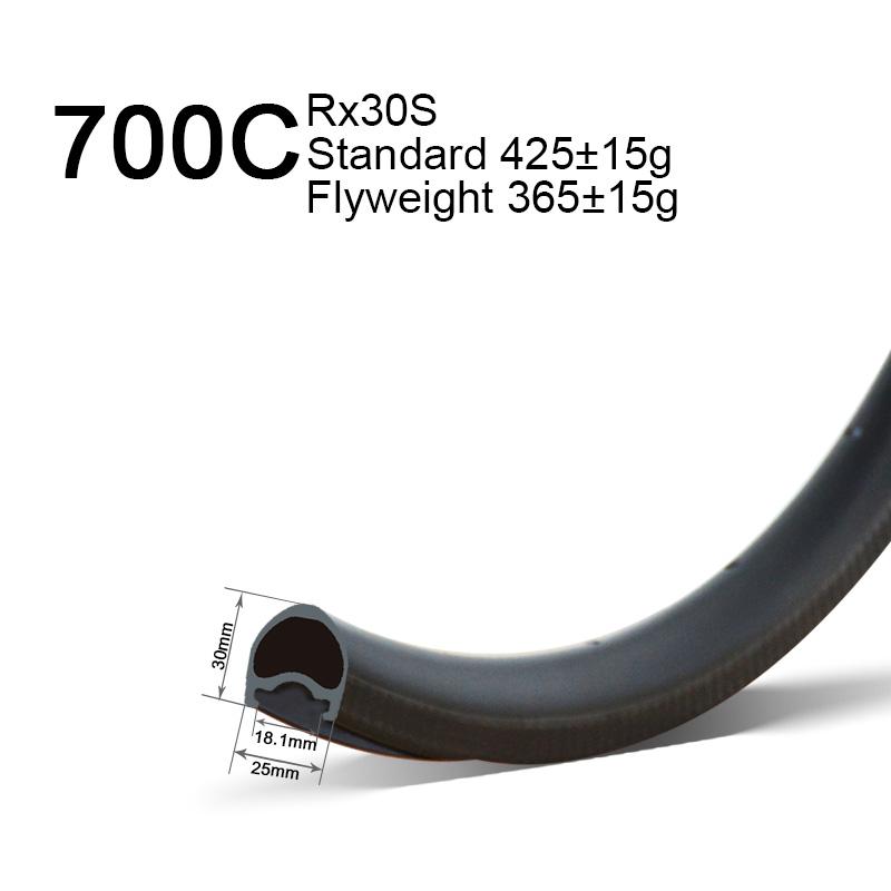 700c 25mm wide road rim