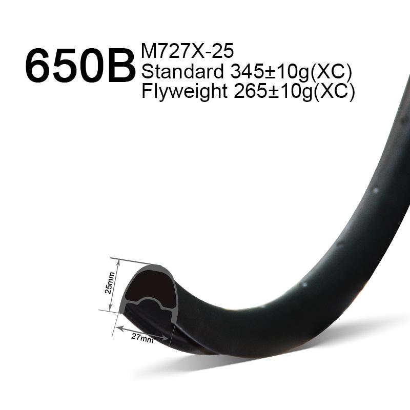 27mm wide 25mm deep xc rims