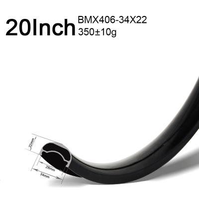 20in 34mm wide 406 rims